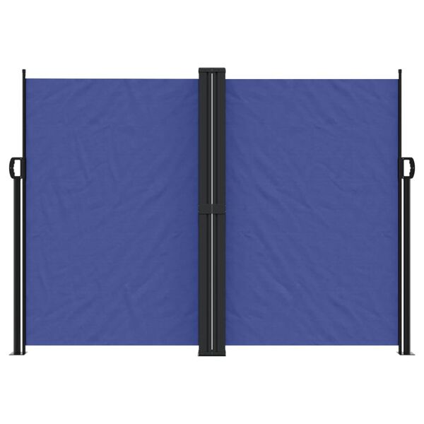 vidaXL Σκίαστρο Πλαϊνό Συρόμενο Μπλε 180 x 1200 εκ.