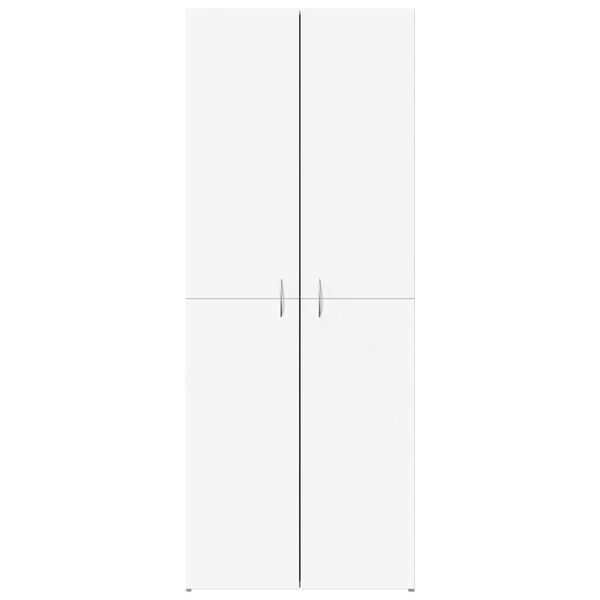 vidaXL Αρχειοθήκη Λευκή 60x32x153 εκ. από Επεξεργασμένο Ξύλο