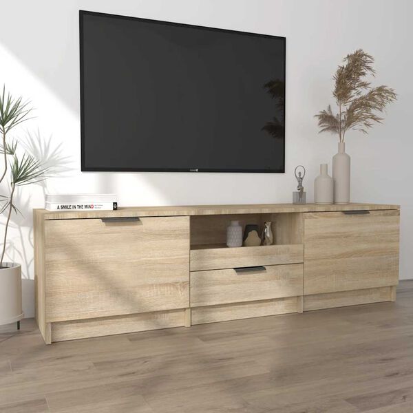 vidaXL Έ&pi;&iota;&pi;&lambda;&omicron; &Tau;&eta;&lambda;&epsilon;ό&rho;&alpha;&sigma;&eta;&sigmaf; Sonoma &Delta;&rho;&upsilon;&sigmaf; 140x35x40 &epsilon;&kappa;. &alpha;&pi;ό &Tau;&epsilon;&chi;&nu;&eta;&tau;ό &Xi;ύ&lambda;&omicron;