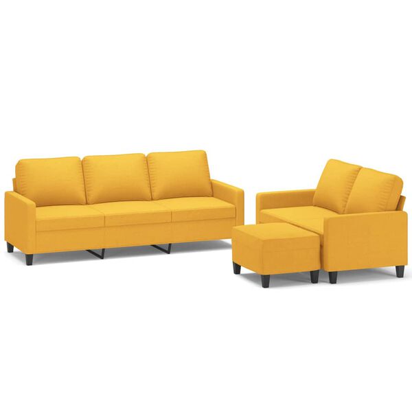 vidaXL &Sigma;&epsilon;&tau; &Sigma;&alpha;&lambda;&omicron;&nu;&iota;&omicron;ύ 3 &Tau;&epsilon;&mu;&alpha;&chi;ί&omega;&nu; &Alpha;&nu;&omicron;&iota;&chi;&tau;ό &Kappa;ί&tau;&rho;&iota;&nu;&omicron; &Upsilon;&phi;&alpha;&sigma;&mu;ά&tau;&iota;&nu;&omicron; &mu;&epsilon; &Mu;&alpha;&xi;&iota;&lambda;ά&rho;&iota;&alpha;