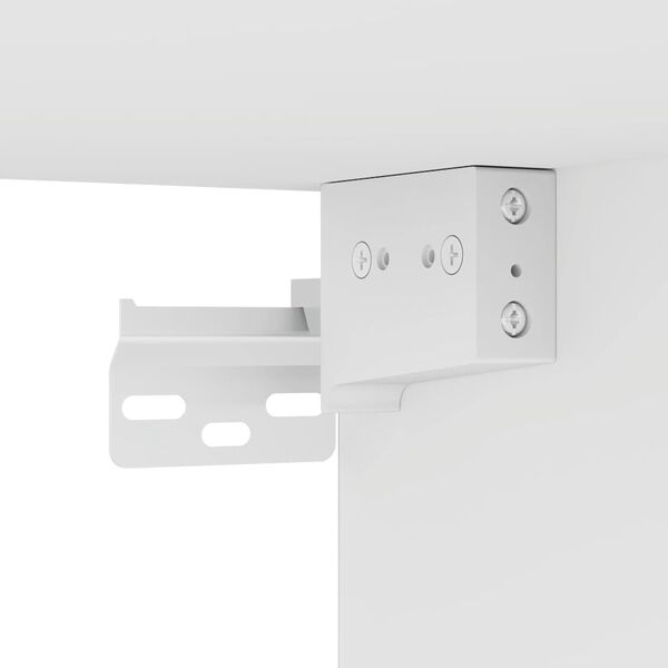 vidaXL κρεμαστό ντουλάπι Riga Λευκό 30x29,5x60 cm Ξύλινη κατασκευή
