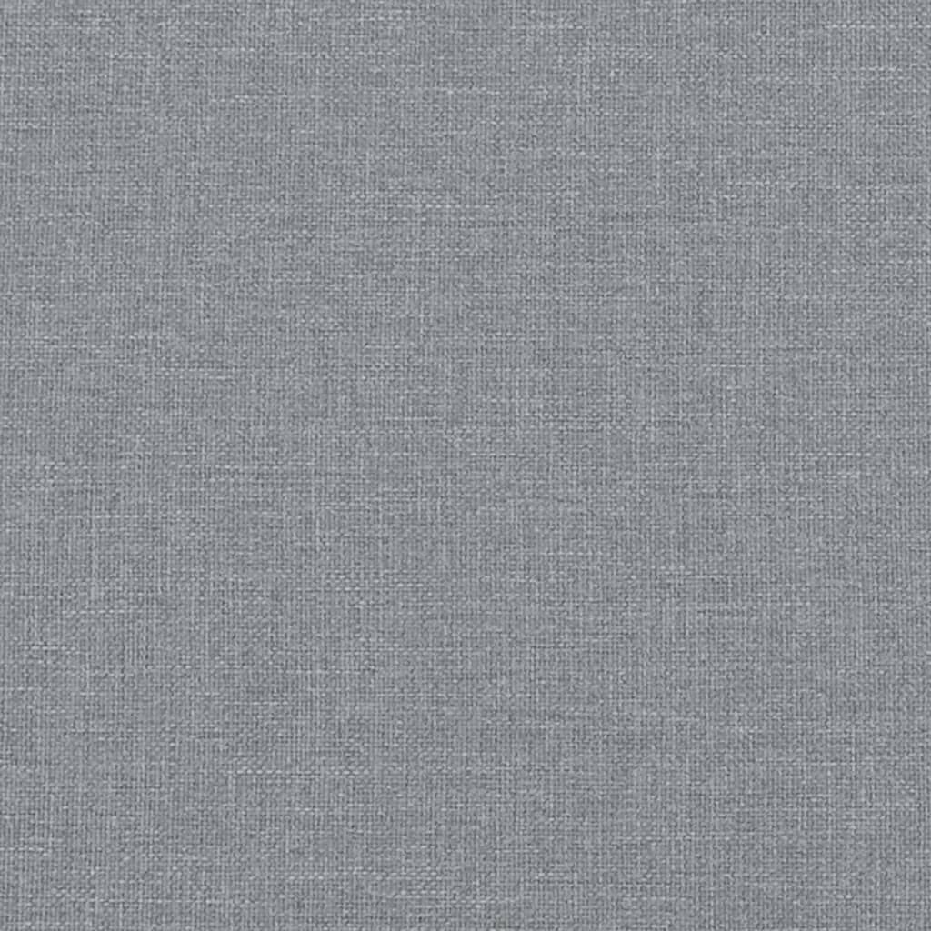 vidaXL Κρεβάτι Boxspring με Στρώμα Αν. Πράσινο 160x200εκ Υφασμάτινο