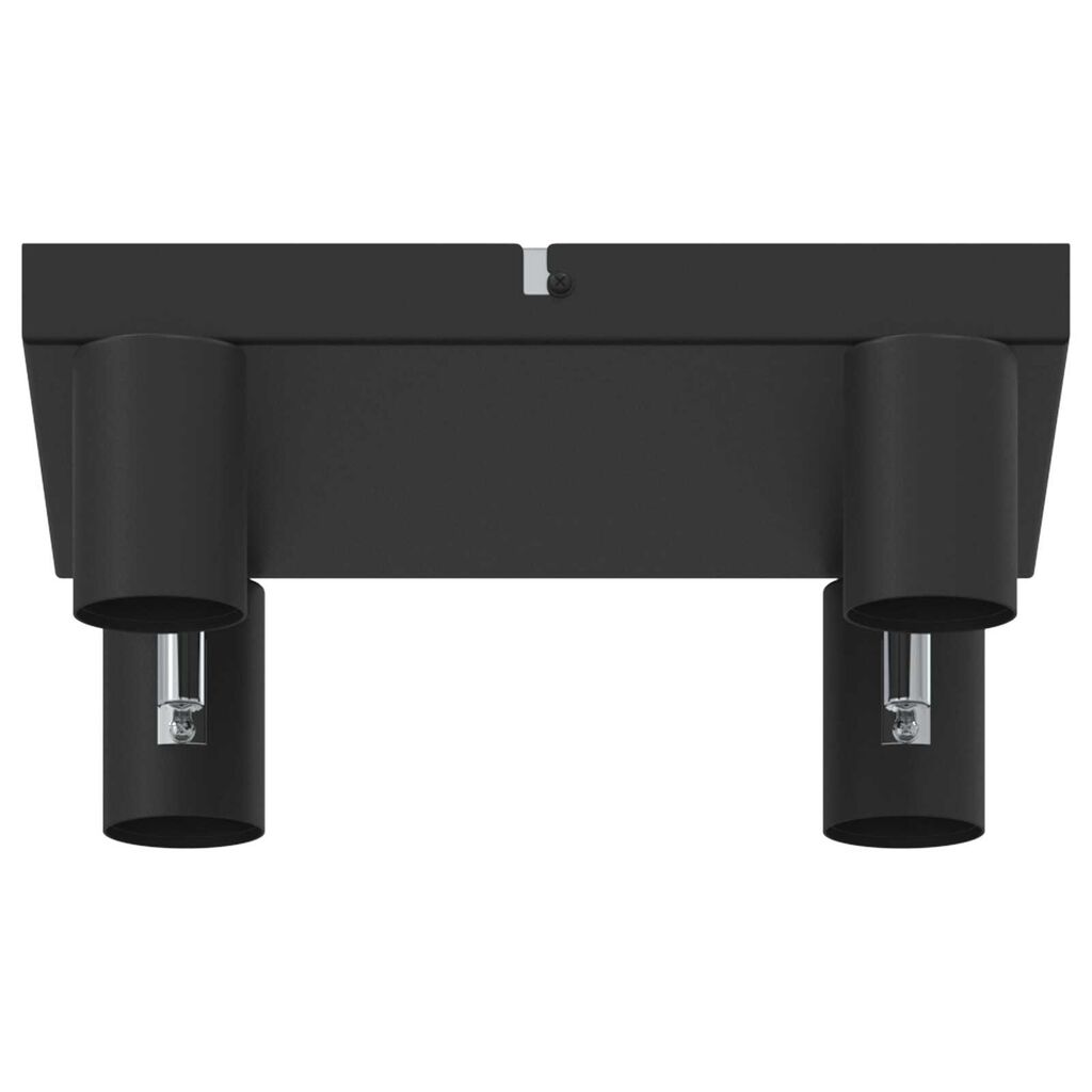 vidaXL Φωτιστικό οροφής 4 Way Adjustable Μαύρο E27