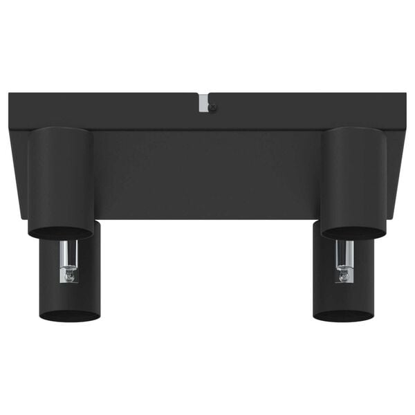 vidaXL Φωτιστικό οροφής 4 Way Adjustable Μαύρο E27
