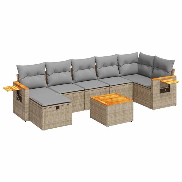 vidaXL &Sigma;&alpha;&lambda;ό&nu;&iota; &Kappa;ή&pi;&omicron;&upsilon; &Sigma;&epsilon;&tau; 7 &tau;&epsilon;&mu;. &Mu;&pi;&epsilon;&zeta; &Sigma;&upsilon;&nu;&theta;&epsilon;&tau;&iota;&kappa;ό &Rho;&alpha;&tau;ά&nu; &mu;&epsilon; &Mu;&alpha;&xi;&iota;&lambda;ά&rho;&iota;&alpha;