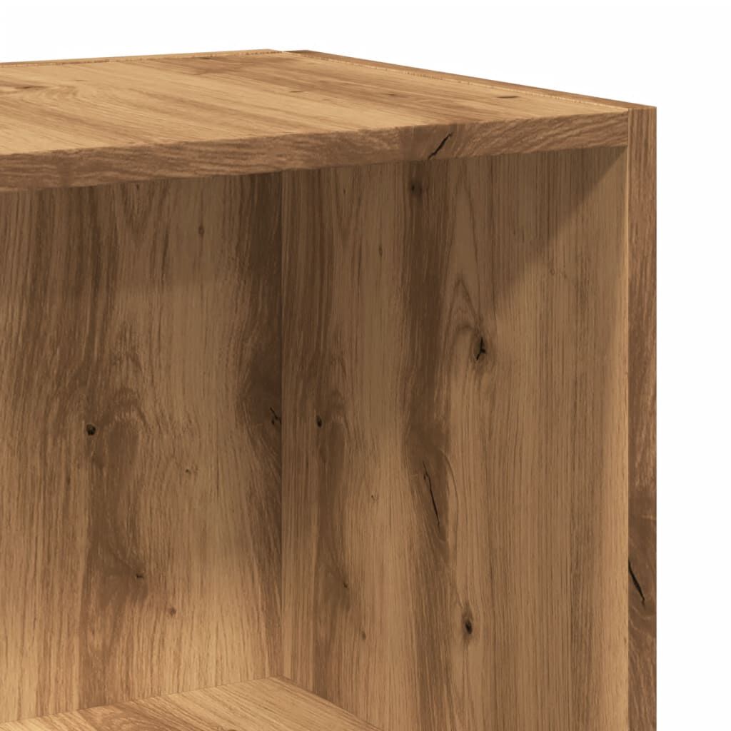 vidaXL Βοηθητικό Τραπέζι Αρτισιανή Δρυς 33x33x34 εκ. Επεξ. Ξύλο