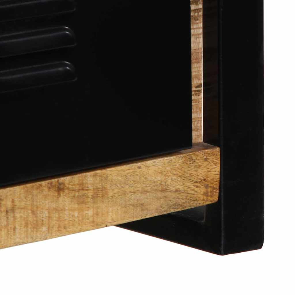 ντουλάπι τηλεόρασης vidaXL 100x30x35 cm Στερεό ακατέργαστο ξύλο Mango