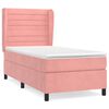 vidaXL &Kappa;&rho;&epsilon;&beta;ά&tau;&iota; Boxspring &mu;&epsilon; &Sigma;&tau;&rho;ώ&mu;&alpha; &Rho;&omicron;&zeta; 90x200 &epsilon;&kappa;. &Beta;&epsilon;&lambda;&omicron;ύ&delta;&iota;&nu;&omicron;