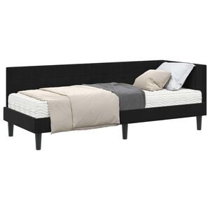 vidaXL &Kappa;&rho;&epsilon;&beta;ά&tau;&iota; &gamma;&omega;&nu;ί&alpha;&sigmaf; &mu;&epsilon; &sigma;&tau;&rho;ώ&mu;&alpha; 2 &tau;&mu;&chi;. &Mu;&alpha;ύ&rho;&omicron; 80 x 200 cm &Beta;&epsilon;&lambda;&omicron;ύ&delta;&omicron;
