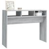 vidaXL Τραπέζι Κονσόλα Γκρι Sonoma 105x30x80 εκ. Επεξεργασμένο Ξύλο