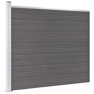 vidaXL &Pi;ά&nu;&epsilon;&lambda; &Pi;&epsilon;&rho;ί&phi;&rho;&alpha;&xi;&eta;&sigmaf; &Gamma;&kappa;&rho;&iota; 175 x 146 &epsilon;&kappa;. &alpha;&pi;ό WPC