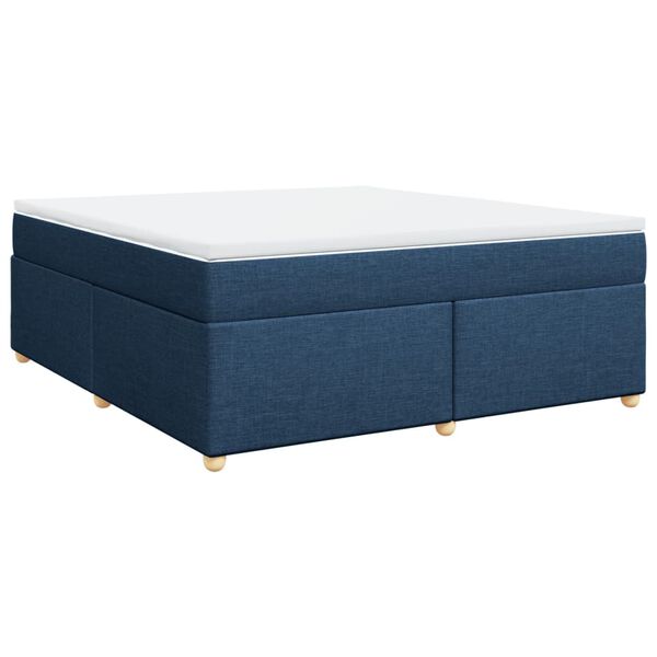 vidaXL &Kappa;&rho;&epsilon;&beta;ά&tau;&iota; Boxspring &mu;&epsilon; &Sigma;&tau;&rho;ώ&mu;&alpha; &Mu;&pi;&lambda;&epsilon; 180x200 &epsilon;&kappa;. &Upsilon;&phi;&alpha;&sigma;&mu;ά&tau;&iota;&nu;&omicron;