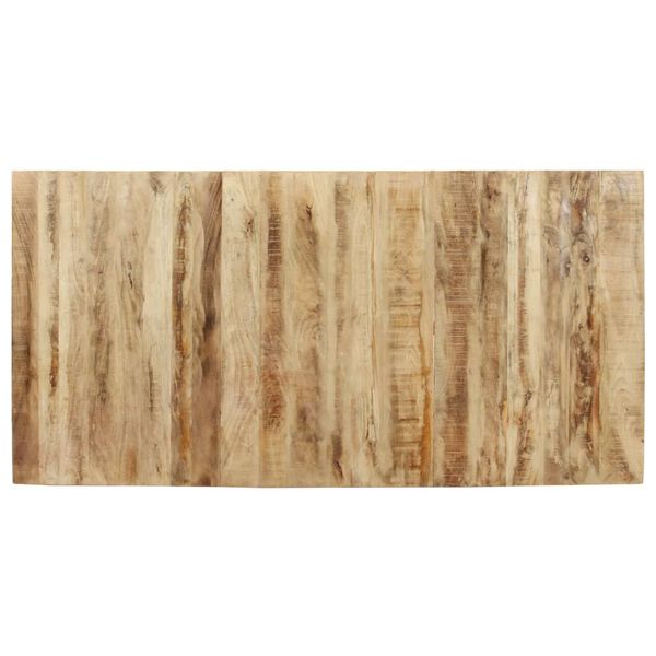 vidaXL Τραπεζαρία 160 x 80 x 76 εκ. από Ακατέργαστο Ξύλο Μάνγκο