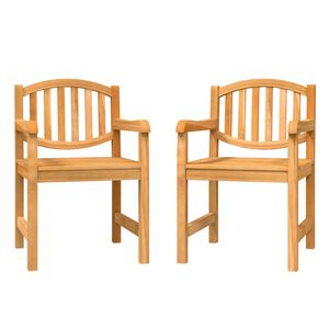 vidaXL &Kappa;&alpha;&rho;έ&kappa;&lambda;&epsilon;&sigmaf; &Kappa;ή&pi;&omicron;&upsilon; 2 &tau;&epsilon;&mu;. 58 x 59 x 88 &epsilon;&kappa;. &alpha;&pi;ό &Mu;&alpha;&sigma;ί&phi; &Xi;ύ&lambda;&omicron; Teak