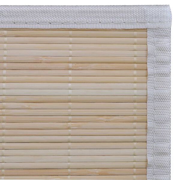 vidaXL Χαλιά Ορθογώνια 2 τεμ. 120 x 180 εκ. από Φυσικό Μπαμπού