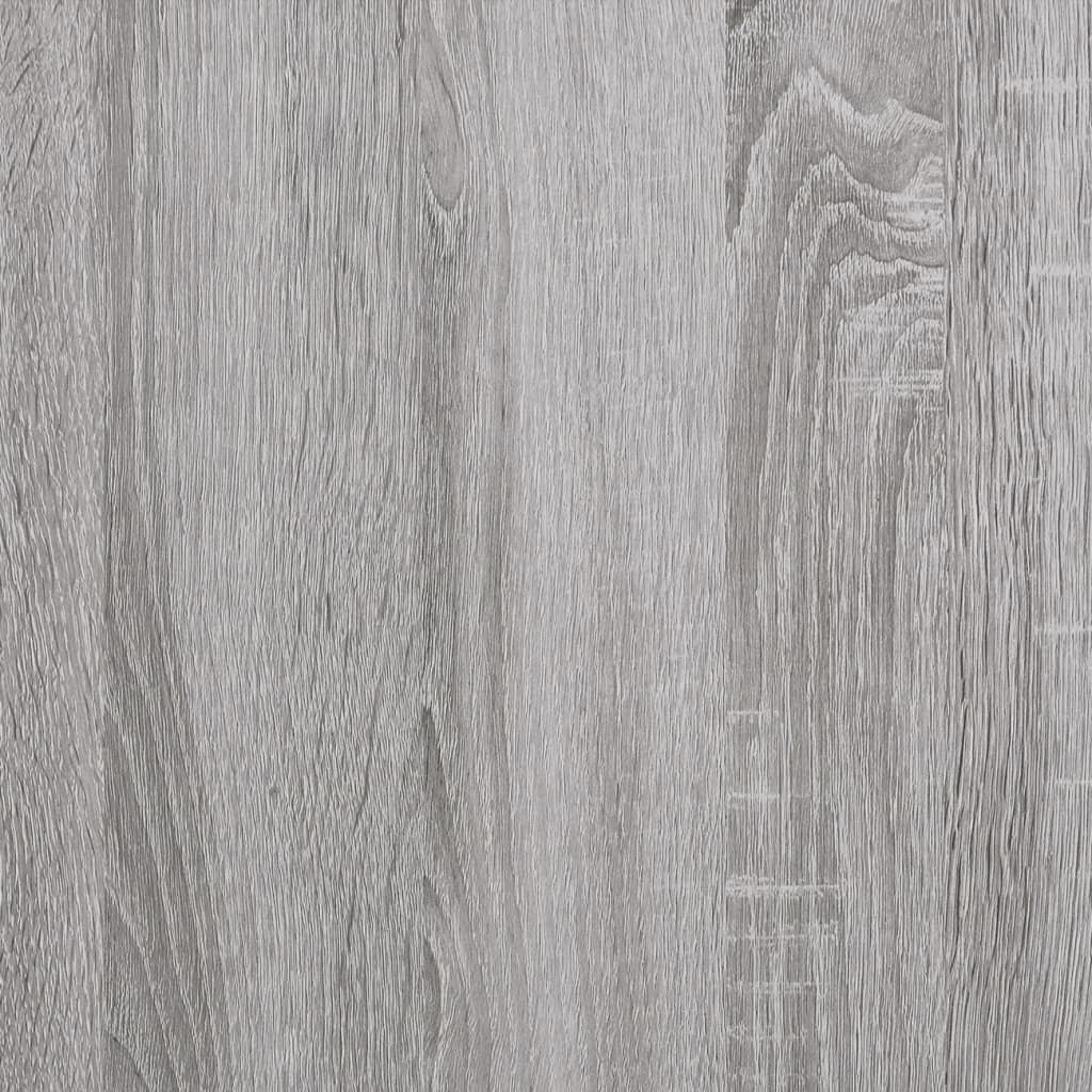 vidaXL Ντουλάπι Τοίχου Γκρι Sonoma 80x33x80 εκ. Επεξεργασμένο Ξύλο