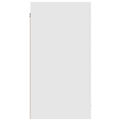 vidaXL Ντουλάπι Κρεμαστό Γυαλιστερό Λευκό 80x31x60 εκ. από Μοριοσανίδα