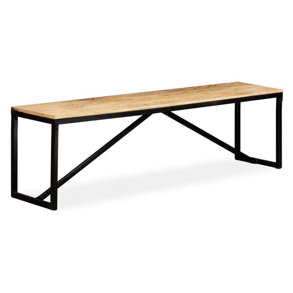 vidaXL Πάγκος 160 x 35 x 45 εκ. από Μασίφ Ξύλο Μάνγκο
