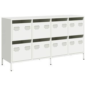 vidaXL Sideboard &Lambda;&epsilon;&upsilon;&kappa;ό 135x39x73,5 cm &Alpha;&tau;&sigma;ά&lambda;&iota; &psi;&upsilon;&chi;&rho;ή&sigmaf; έ&lambda;&alpha;&sigma;&eta;&sigmaf;