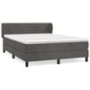 vidaXL &Kappa;&rho;&epsilon;&beta;ά&tau;&iota; Boxspring &mu;&epsilon; &Sigma;&tau;&rho;ώ&mu;&alpha; &Sigma;&kappa;&omicron;ύ&rho;&omicron; &Gamma;&kappa;&rho;&iota; 160x200 &epsilon;&kappa;. &Beta;&epsilon;&lambda;&omicron;ύ&delta;&iota;&nu;&omicron;