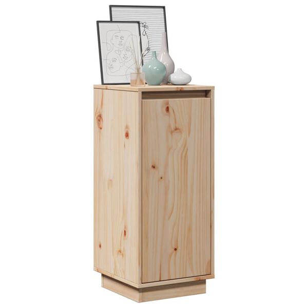 vidaXL Ντουλάπι 31,5 x 34 x 75 εκ. από Μασίφ Ξύλο Πεύκου