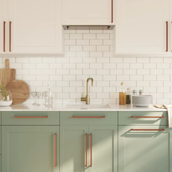 vidaXL Λαβές Ντουλαπιών 5 τεμ. Μπρονζέ 320 χιλ. από Ανοξείδωτο Ατσάλι