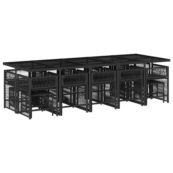 vidaXL &Sigma;&epsilon;&tau; &Tau;&rho;&alpha;&pi;&epsilon;&zeta;&alpha;&rho;ί&alpha;&sigmaf; &Kappa;ή&pi;&omicron;&upsilon; 15 &tau;&epsilon;&mu; &Mu;&alpha;ύ&rho;&omicron; &alpha;&pi;ό &Sigma;&upsilon;&nu;&theta;. &Rho;&alpha;&tau;ά&nu; &mu;&epsilon; &Mu;&alpha;&xi;&iota;&lambda;ά&rho;&iota;&alpha;