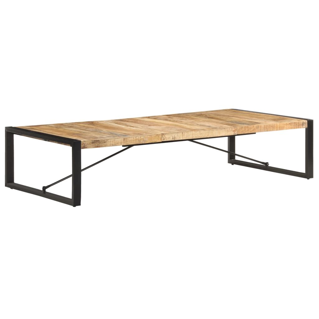 vidaXL Τραπεζάκι Σαλονιού 180 x 90 x 40 εκ. Ακατέργαστο Ξύλο Μάνγκο