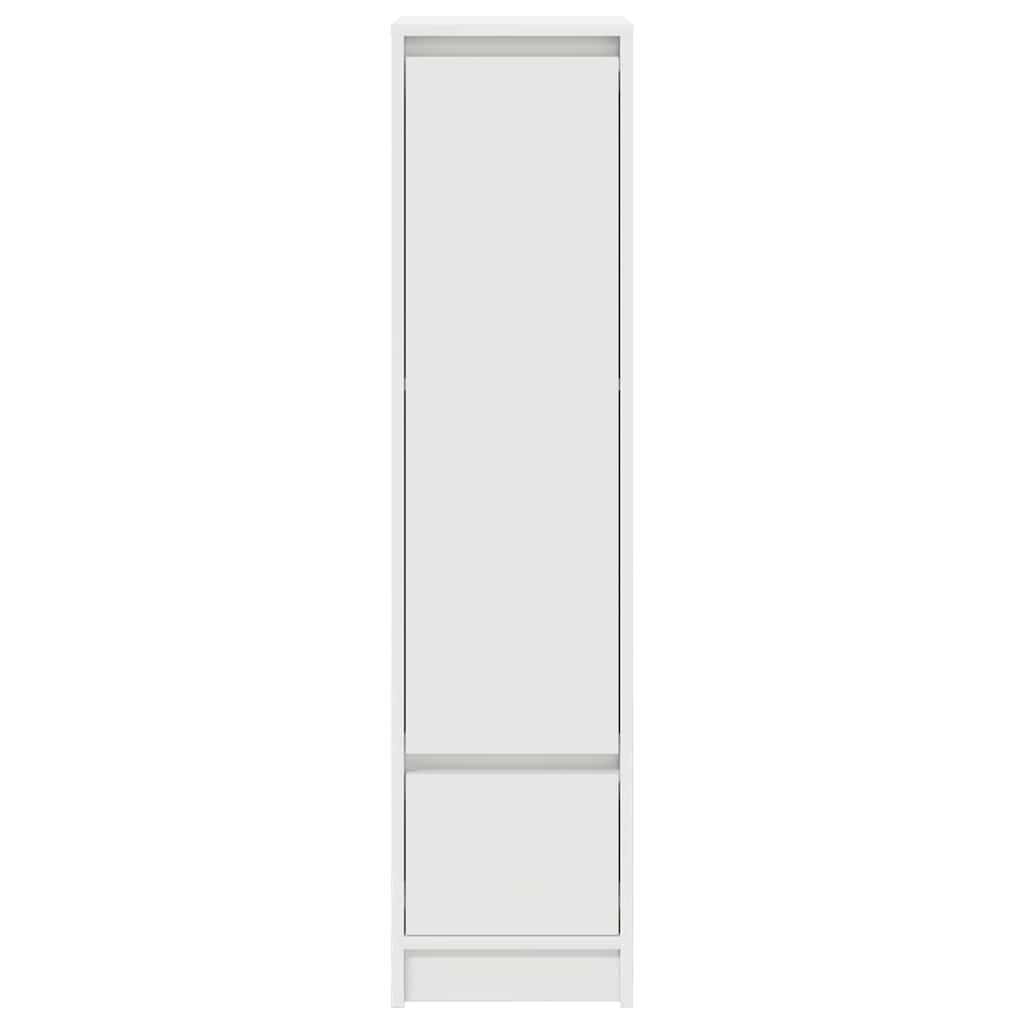 vidaXL Ντουλάπι Λευκό 29,5x34x119,5 εκ. Επεξεργασμένο Ξύλο δρυός