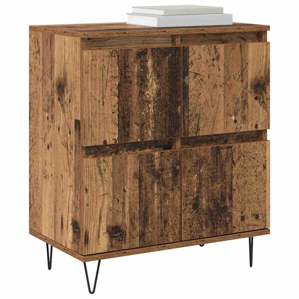 vidaXL Πλαϊνό γραφείο Καφέ 60 x 35 x 70 cm Επεξεργασμένο ξύλο