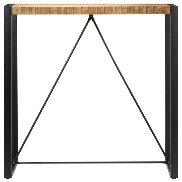 vidaXL Τραπέζι Μπαρ 110 x 60 x 110 εκ. από Μασίφ Ξύλο Μάνγκο