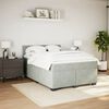 vidaXL &Kappa;&rho;&epsilon;&beta;ά&tau;&iota; Boxspring &mu;&epsilon; &Sigma;&tau;&rho;ώ&mu;&alpha; &Alpha;&nu;&omicron;&iota;&chi;&tau;ό &Gamma;&kappa;&rho;&iota; 160x200 &epsilon;&kappa;. &Beta;&epsilon;&lambda;&omicron;ύ&delta;&iota;&nu;&omicron;