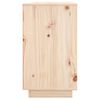 vidaXL Ντουλάπι 111x34x60 εκ. από Μασίφ Ξύλο Πεύκου