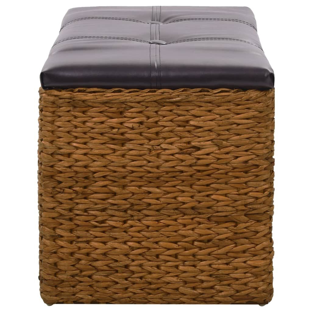 vidaXL Πάγκος με 2 Καλάθια Καφέ 71 x 40 x 42 εκ. από Seagrass