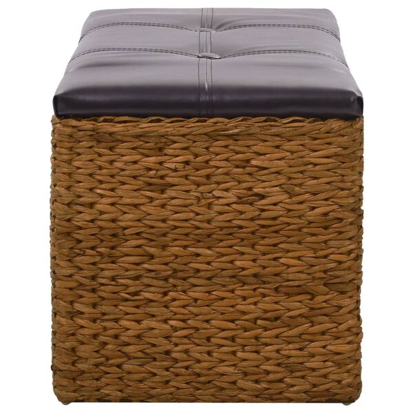 vidaXL Πάγκος με 2 Καλάθια Καφέ 71 x 40 x 42 εκ. από Seagrass
