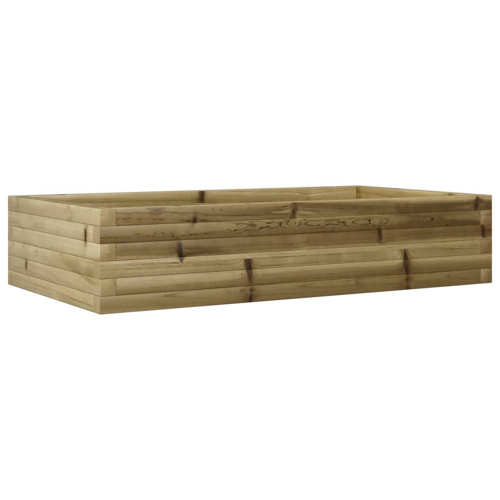 vidaXL Ζαρντινιέρα Κήπου 110x60x23 εκ. από Εμποτισμένο Ξύλο Πεύκου