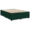 vidaXL &Kappa;&rho;&epsilon;&beta;ά&tau;&iota; Boxspring &mu;&epsilon; &Sigma;&tau;&rho;ώ&mu;&alpha; &Sigma;&kappa;&omicron;ύ&rho;&omicron; &Pi;&rho;ά&sigma;&iota;&nu;&omicron; 140x190&epsilon;&kappa;. &Beta;&epsilon;&lambda;&omicron;ύ&delta;&iota;&nu;&omicron;