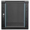 vidaXL Ντουλάπα δικτύου με αποθήκευση Μαύρο 53 x 60 x 60 εκ Ατσάλι