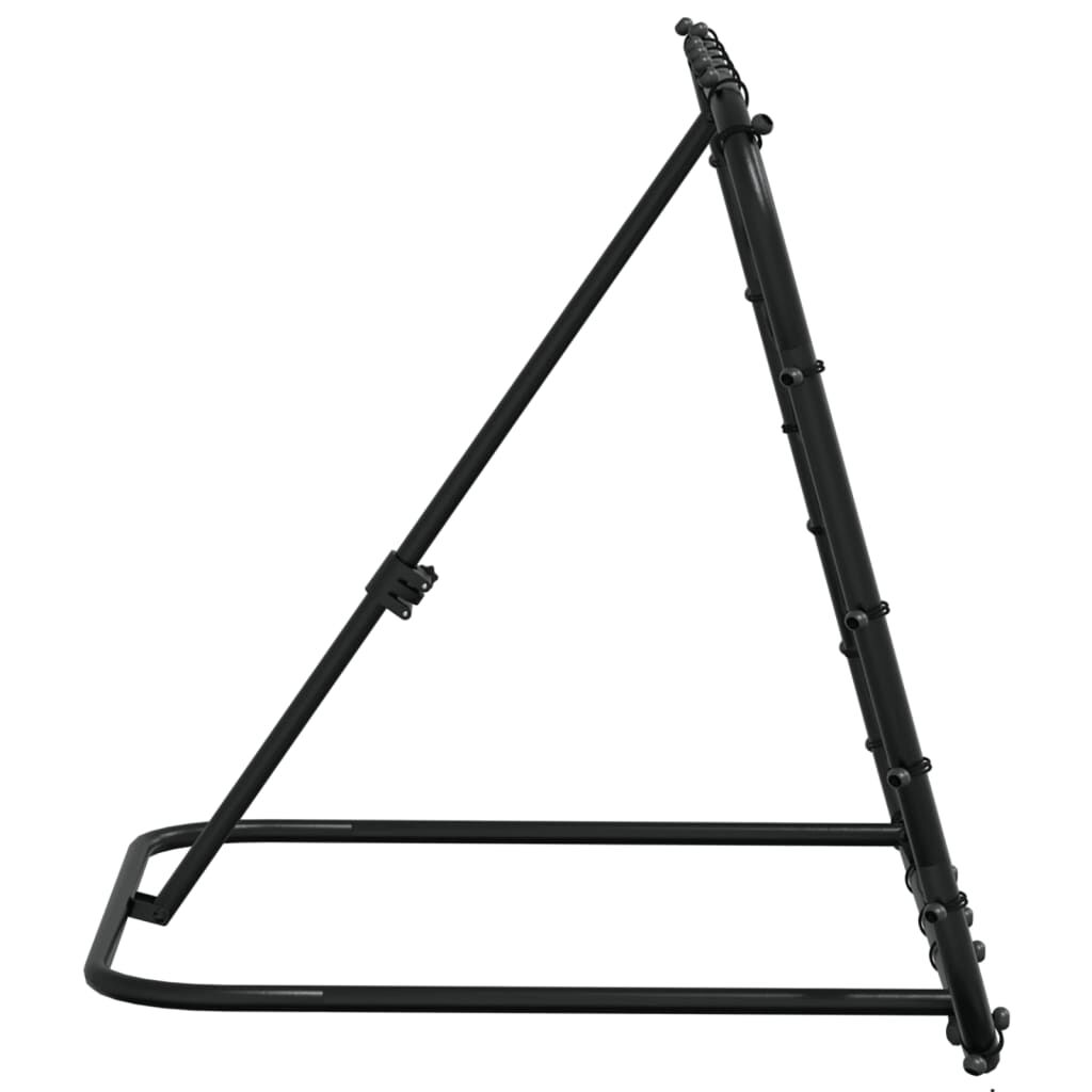 vidaXL Δίχτυ Επαναφοράς Μπαλών Μαύρο 84 x 73 x 60-80 εκ. Ατσάλινο