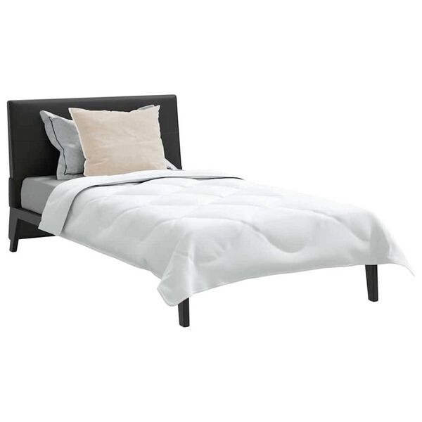 vidaXL Πάπλωμα με μαξιλάρι Λευκό 155 x 220 cm Μικροΐνες