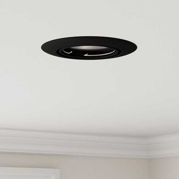 vidaXL Spotlights με προβολείς 6 pcs Μαύρο 9 x 9 εκ. Μέταλλο
