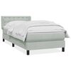 vidaXL &Kappa;&rho;&epsilon;&beta;ά&tau;&iota; Boxspring &mu;&epsilon; &Sigma;&tau;&rho;ώ&mu;&alpha; &Alpha;&nu;&omicron;&iota;&chi;&tau;ό &Gamma;&kappa;&rho;&iota; 80x210 &epsilon;&kappa;. &Beta;&epsilon;&lambda;&omicron;ύ&delta;&iota;&nu;&omicron;