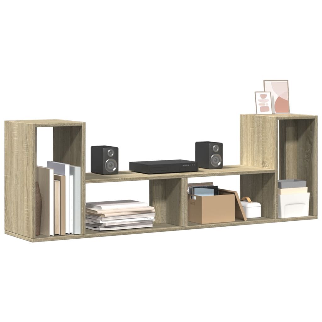 vidaXL Έπιπλα Τηλεόρασης 2 τεμ. Sonoma Δρυς 75x30x50 εκ. Επεξ. Ξύλο