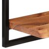 vidaXL Ράφια Τοίχου 2 Τεμ. 40x24x35 εκ. Μασίφ Ξύλο Ακακίας & Ατσάλι