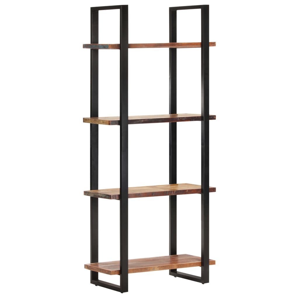 vidaXL Βιβλιοθήκη με 4 Επίπεδα 80x40x180 εκ. Μασίφ Ανακυκλωμένο Ξύλο
