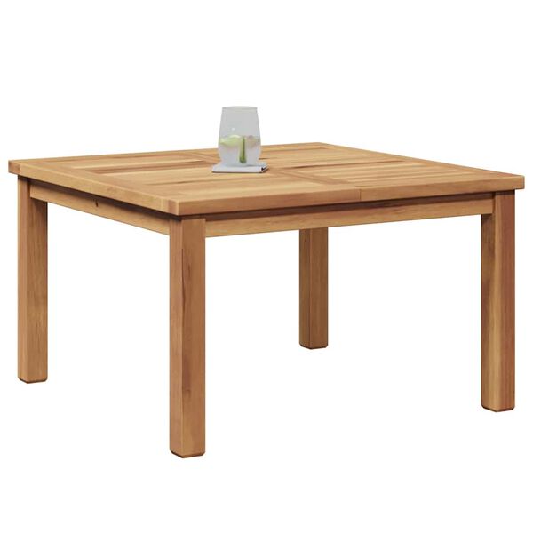 vidaXL Τραπεζάκι σαλονιού Καφέ 60 x 60 x 36 cm Μασίφ ξύλο teak