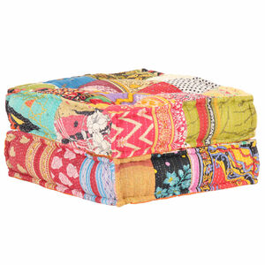 vidaXL &Pi;&omicron;&upsilon;&phi; Patchwork 60 x 70 x 36 &epsilon;&kappa;. &Upsilon;&phi;&alpha;&sigma;&mu;ά&tau;&iota;&nu;&omicron;
