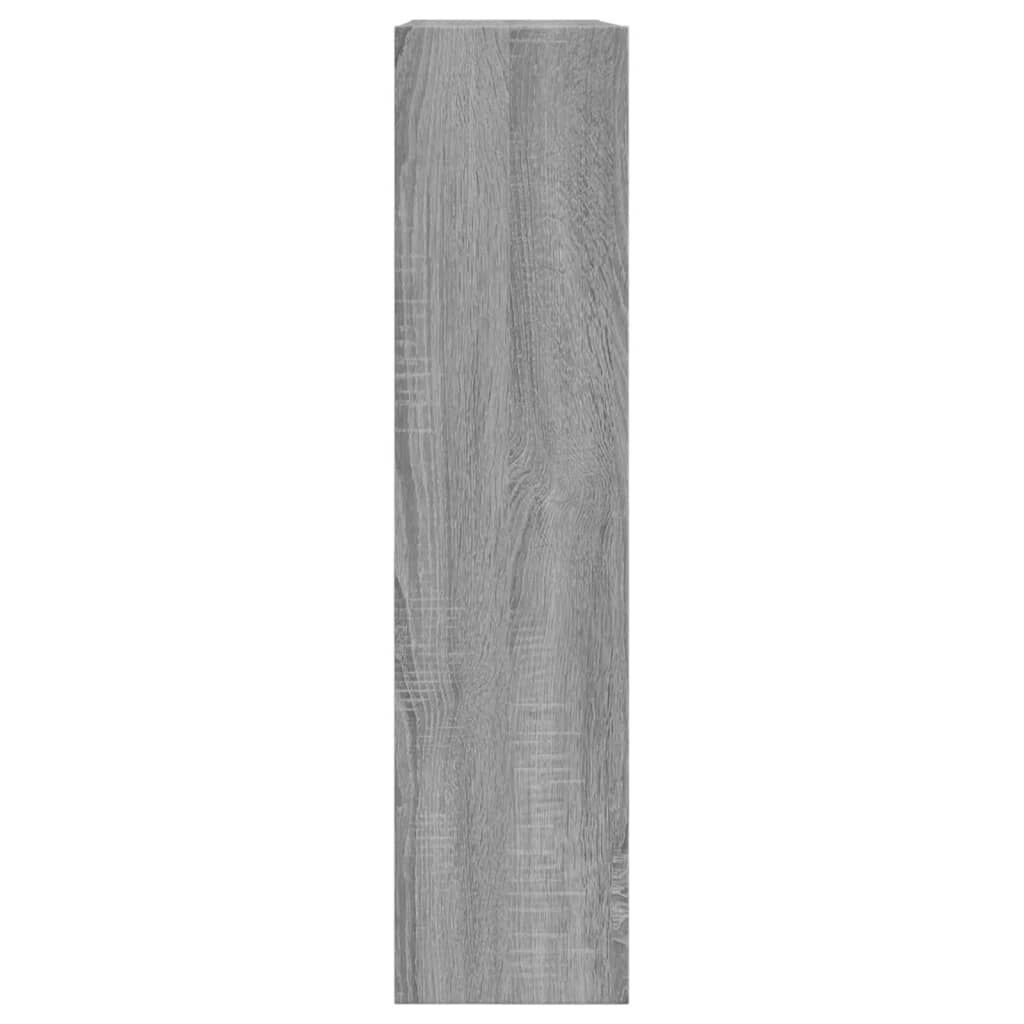 vidaXL Παπουτσοθήκη Γκρι Sonoma 80x21x87,5 εκ. από Επεξεργ. Ξύλο