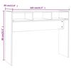 vidaXL Τραπεζάκι Κονσόλα Sonoma Δρυς 105 x 30 x 80 εκ. από Επεξ. Ξύλο