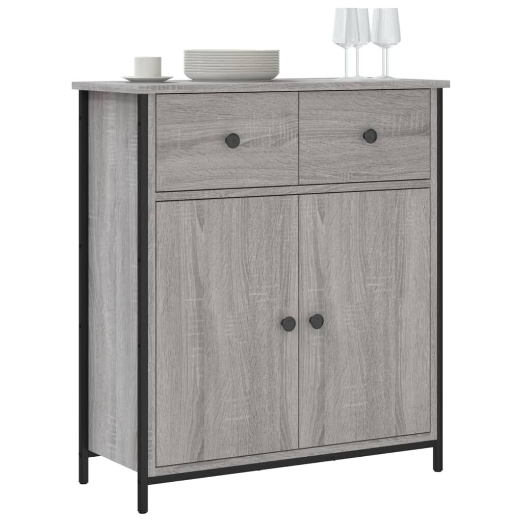 vidaXL Ντουλάπι Γκρι Sonoma 70 x 30 x 80 εκ. από Επεξεργ. Ξύλο